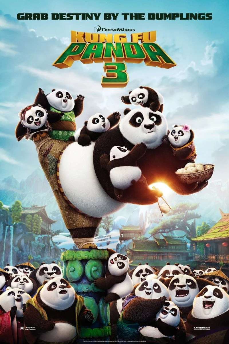 Kung Fu Panda 3 Póster