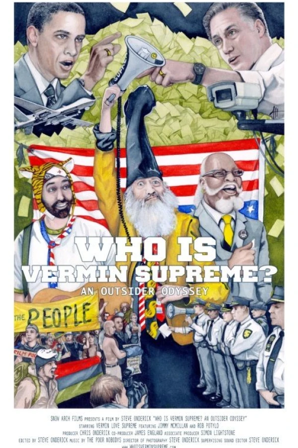 Who Is Vermin Supreme? An Outsider Odyssey Póster