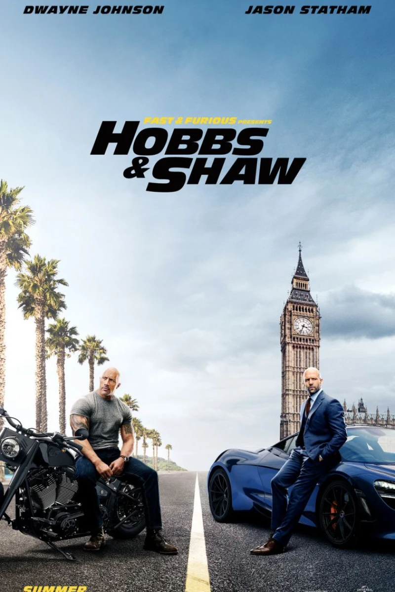 A todo Gas Fast and Furious Hobbs and Shaw Póster