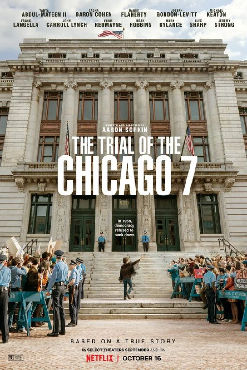 El juicio de los 7 de Chicago Póster