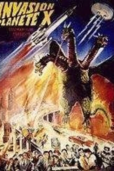 Godzilla contra Ghidorah, el dragón de tres cabezas