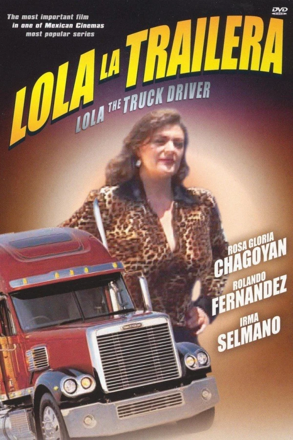 Lola the Truck Driving Woman Póster