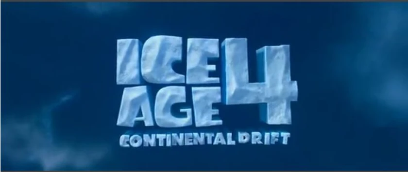 Ice Age 4: La formación de los continentes Title Card