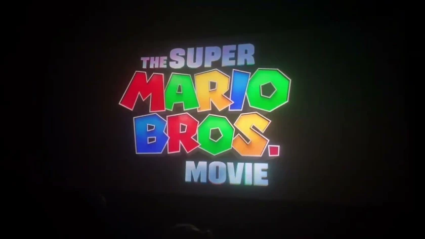 Super Mario Bros.: La película Title Card
