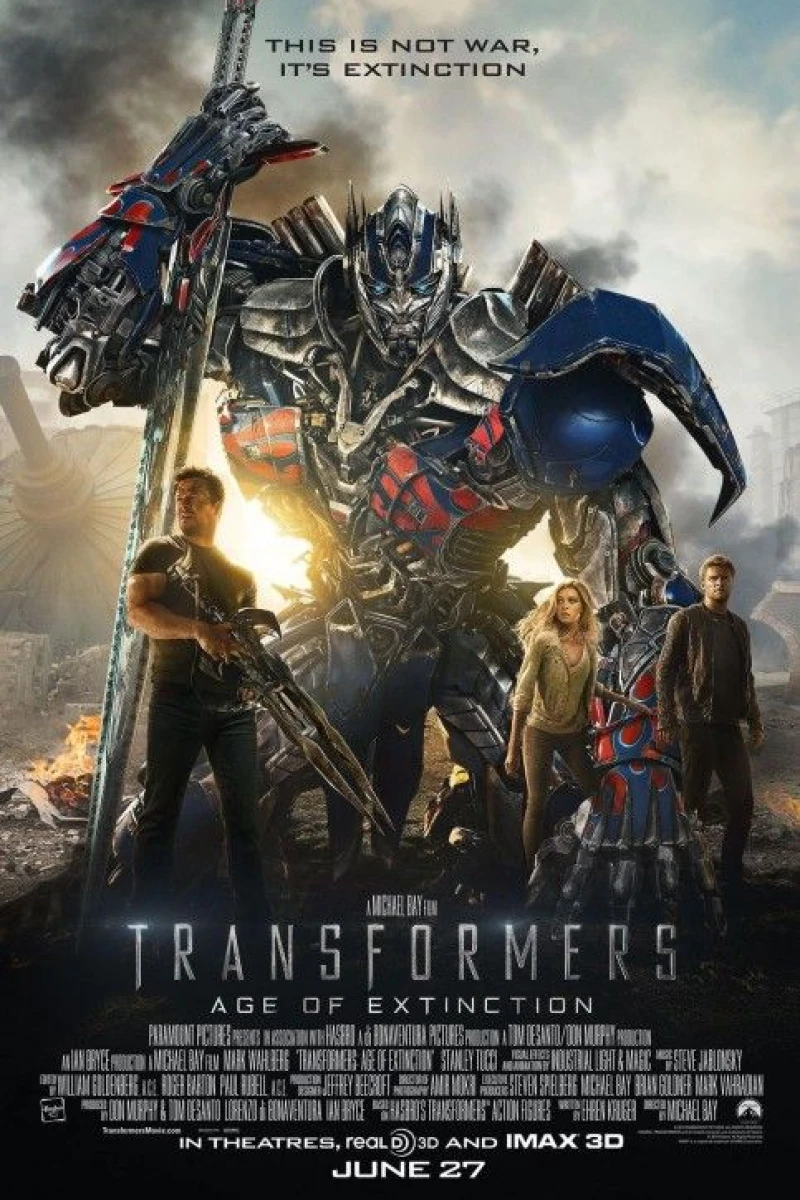 Transformers 4: La era de la extinción Póster