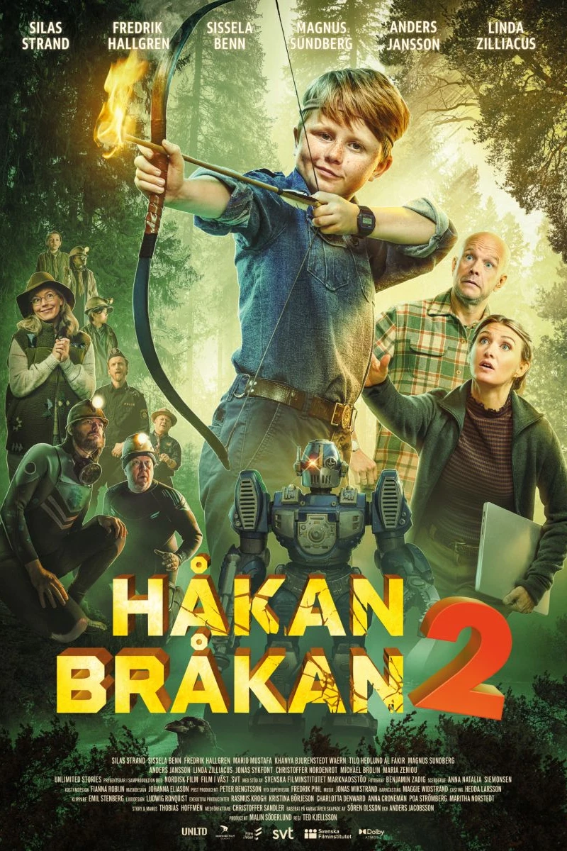 Håkan Bråkan 2 Póster