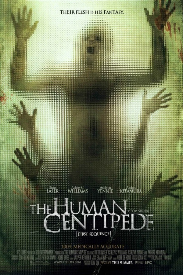The Human Centipede Póster
