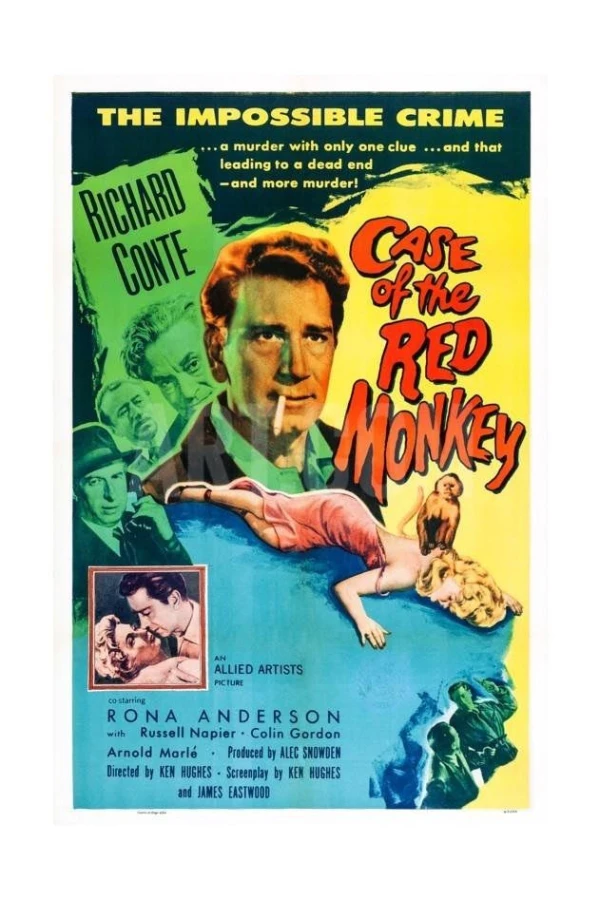The Case of the Red Monkey Póster