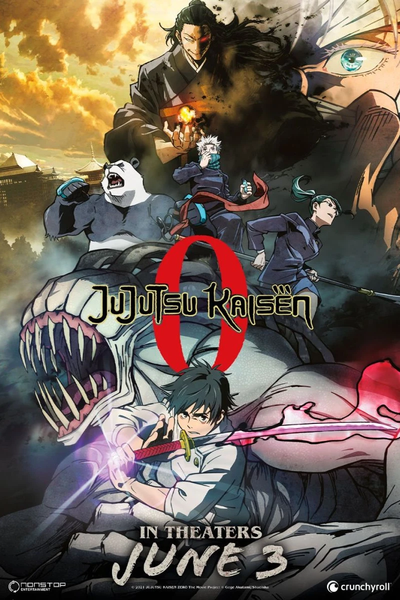 Jujutsu Kaisen 0: La película Póster