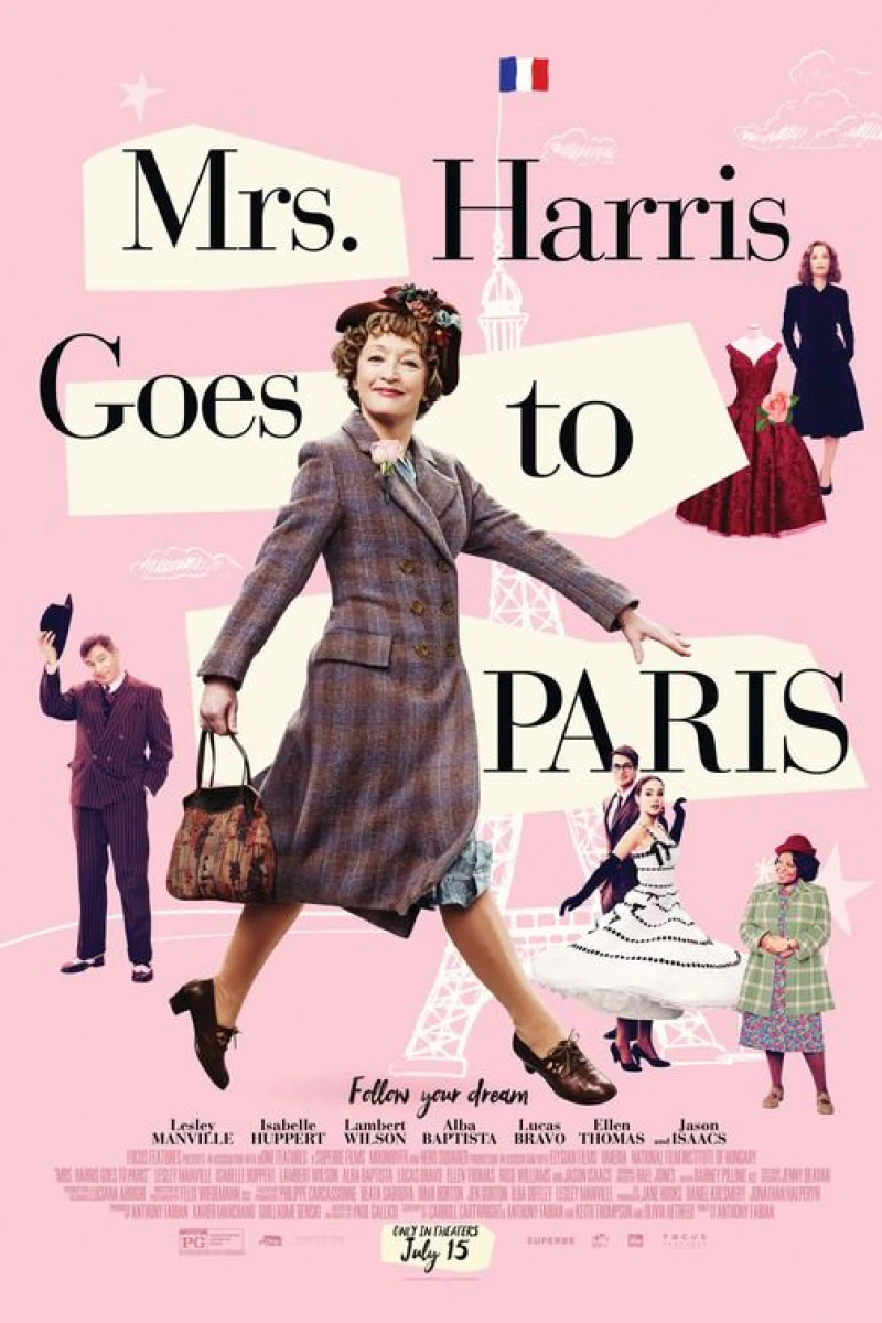 El viaje a París de la señora Harris Póster