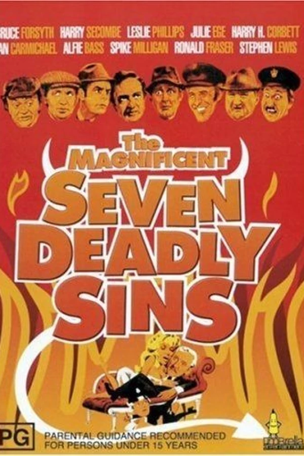 The Magnificent Seven Deadly Sins Póster