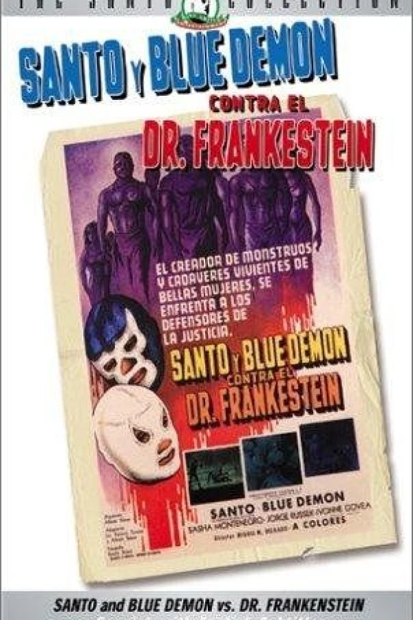 Santo y Blue Demon contra el doctor Frankenstein Póster
