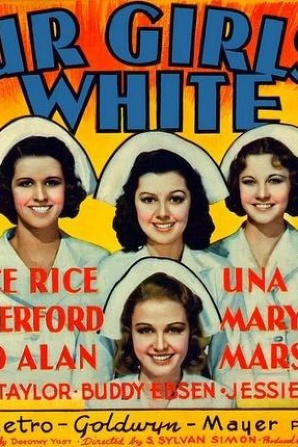 Four Girls in White Póster