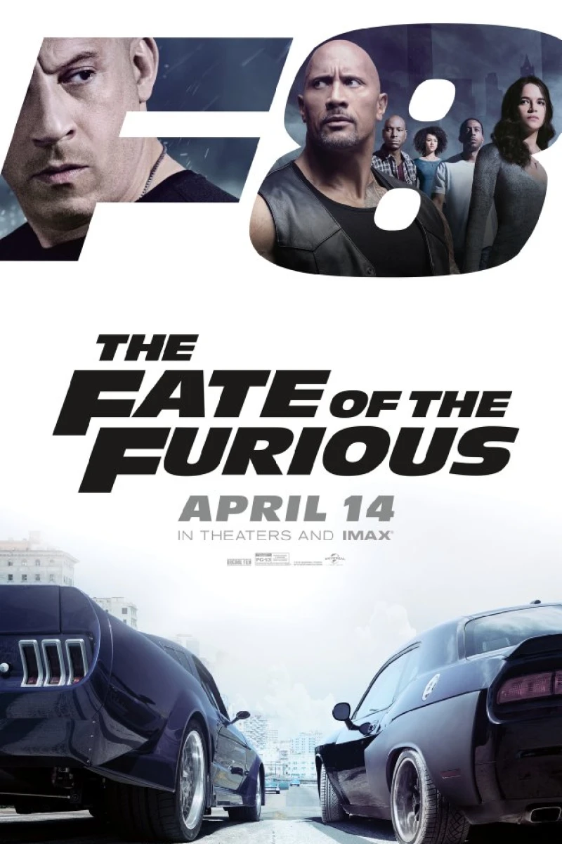 Fast Furious 8 Póster