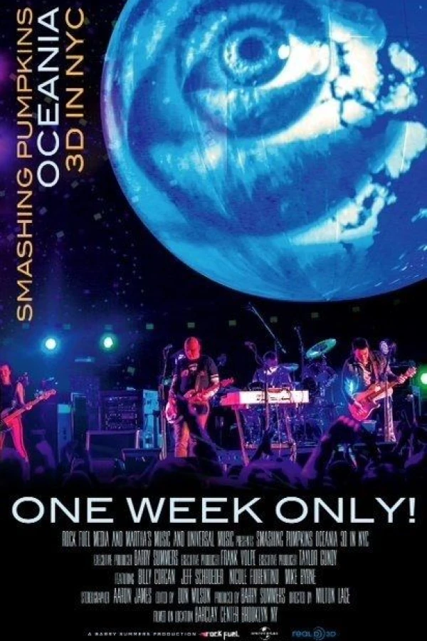 The Smashing Pumpkins: Oceania 3D Live in NYC Póster