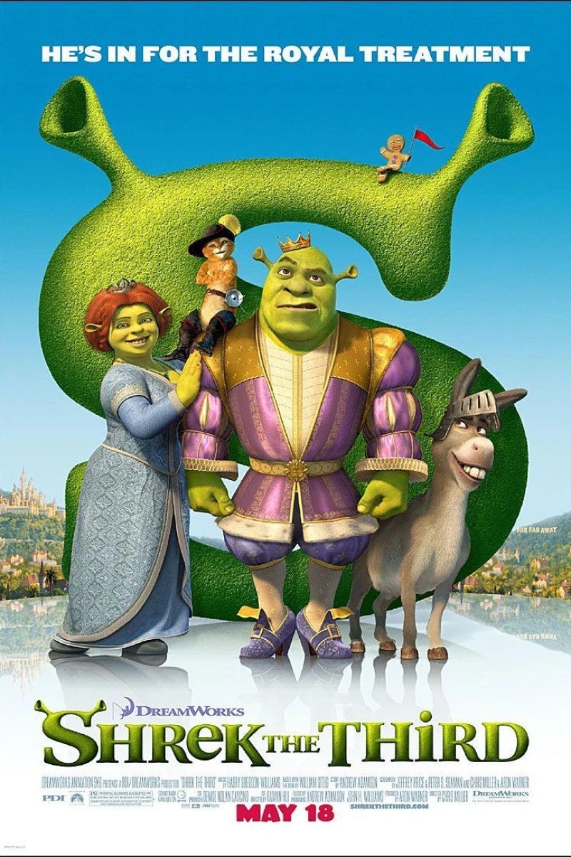 Shrek tercero Póster