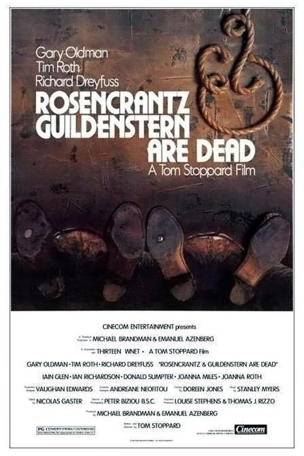 Rosencrantz y Guildenstern han muerto Póster