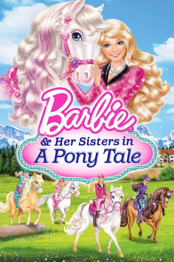 Barbie y sus hermanas en una aventura de ponis Póster