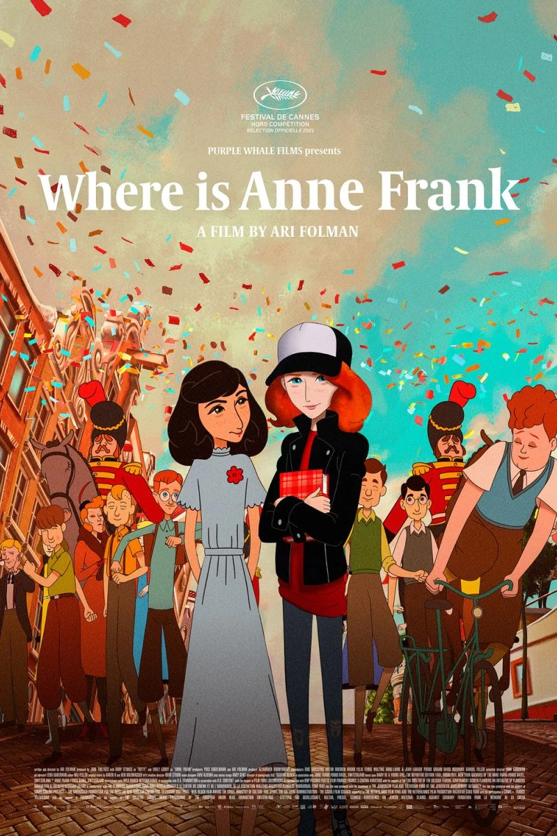 Dónde está Anne Frank? Póster