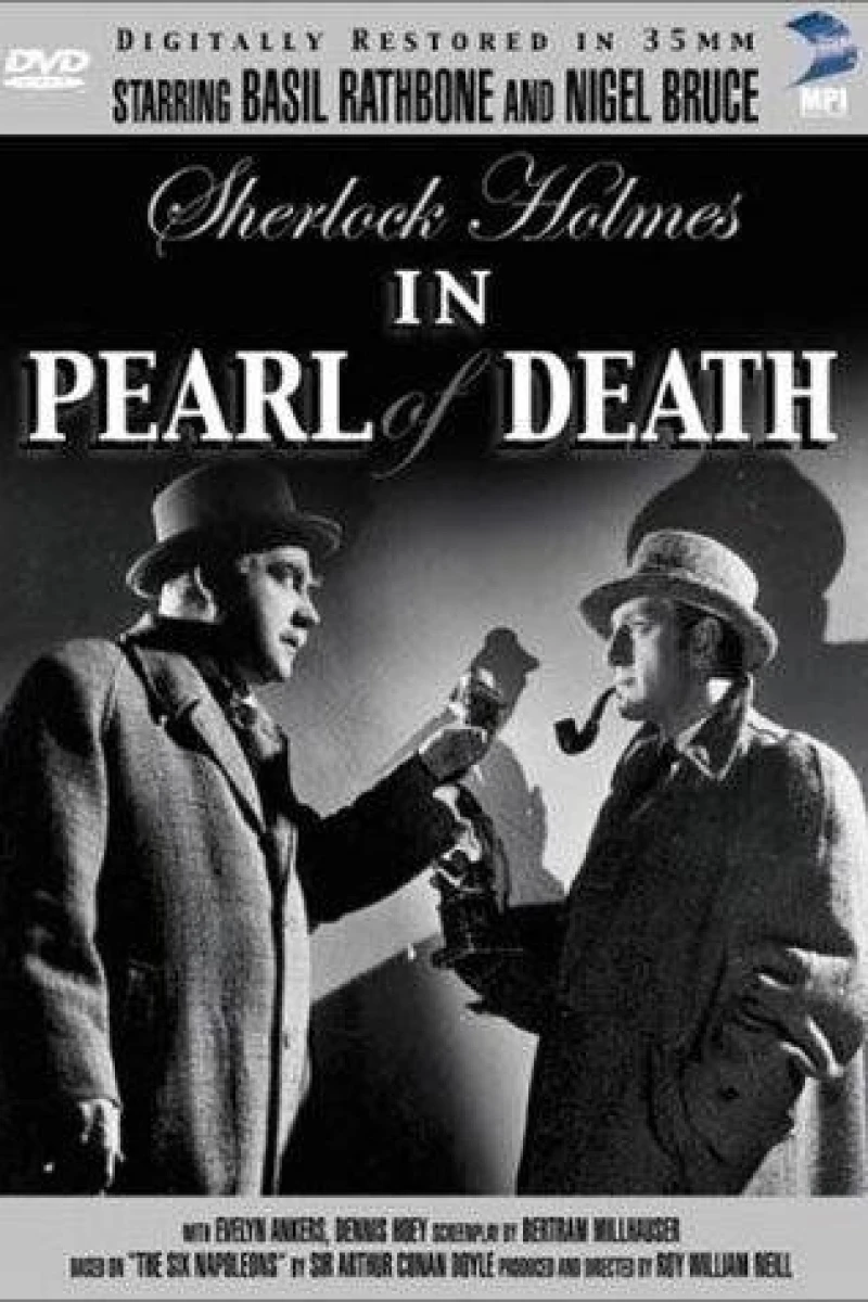 Sherlock Holmes y la perla de la muerte Póster
