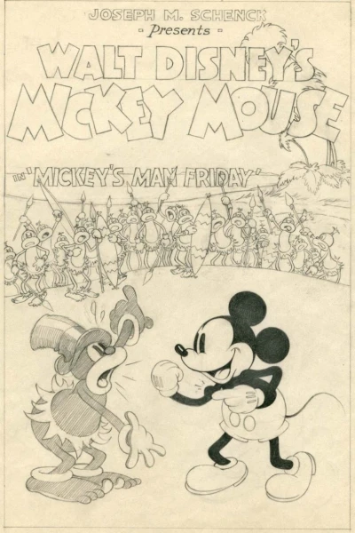 Mickey en la isla de los caníbales
