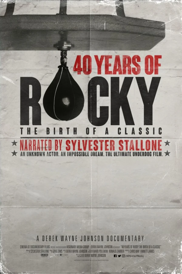 40 Years of Rocky: The Birth of a Classic Póster