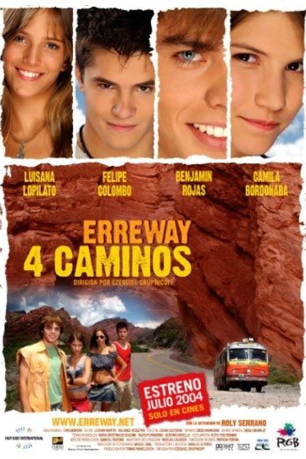 Erreway: 4 caminos Póster