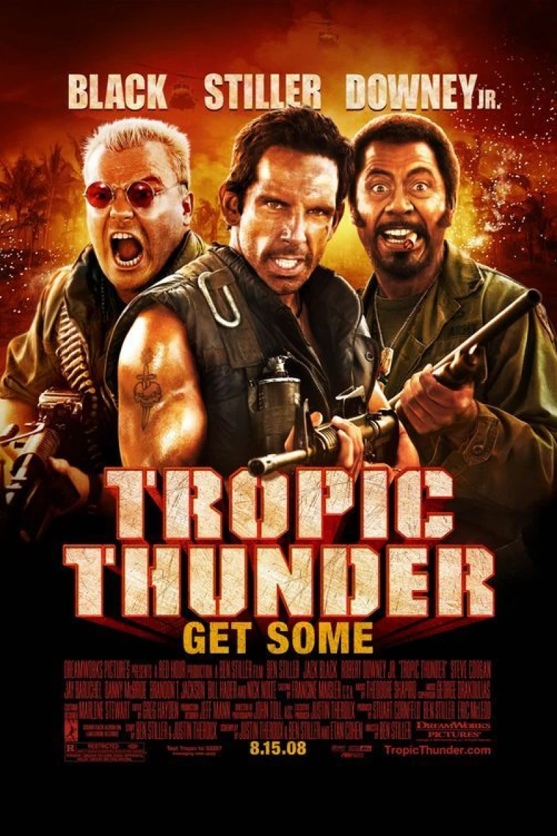 Tropic Thunder: Una guerra muy perra! Póster