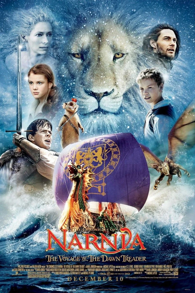 Las crónicas de Narnia: La travesía del viajero del alba Póster
