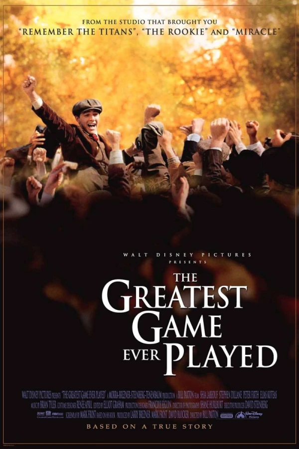 The Greatest Game Ever Played Póster
